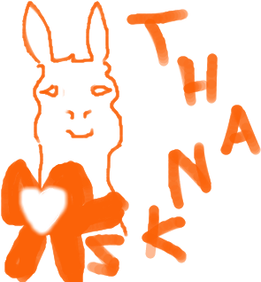 Got Gift Art For Llamalist Send A Link And I'll Post - Art (450x340)