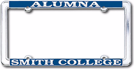 Smith College License Plate Frame Smith College Club - Smith College License Plate Frame Smith College Club (467x467)