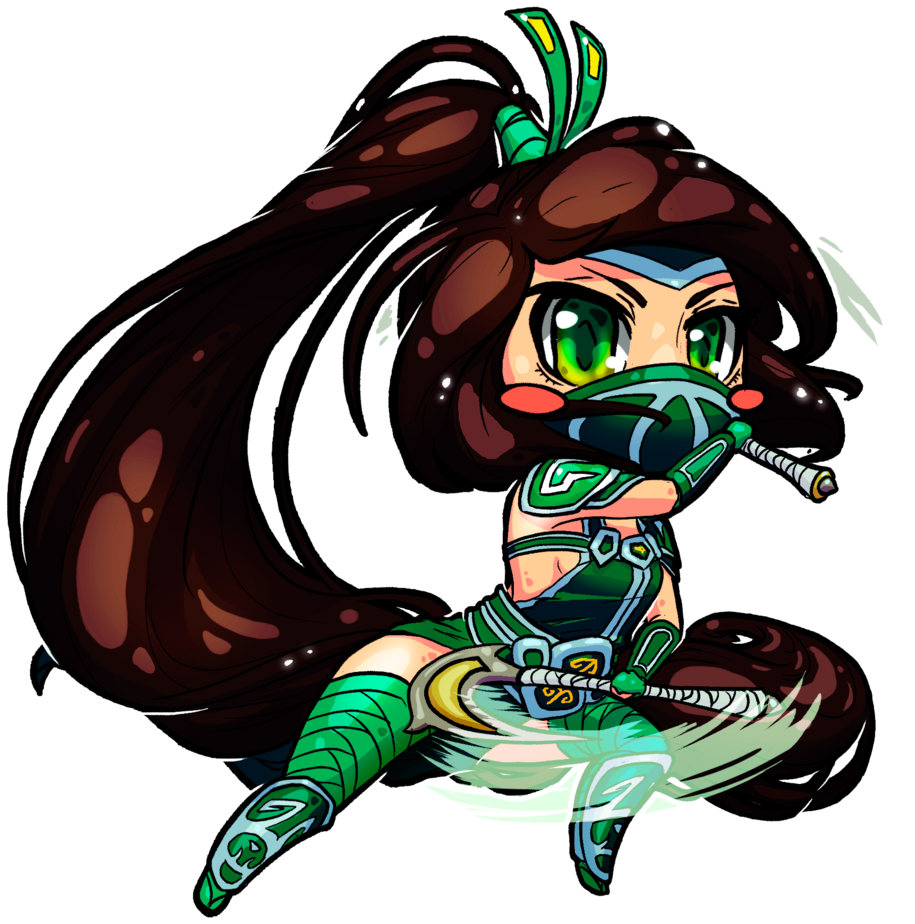 Akali By Jesse Dixium - Akali Chibi Png (1024x1024)