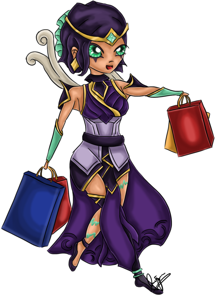 Lol Advent - Karma League Of Legend Png (774x1032)