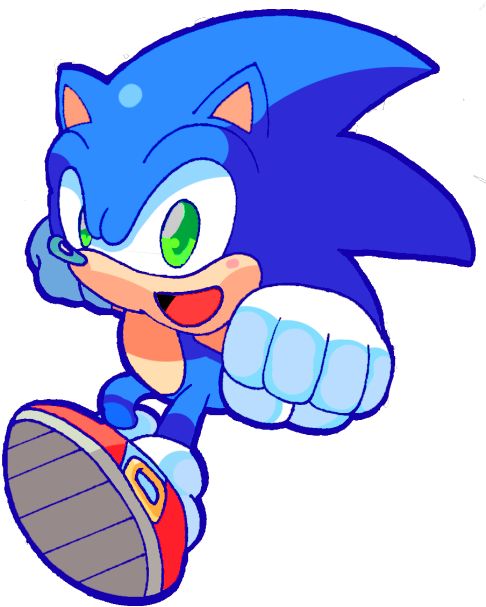 Baby Sonic By Hulkkidgaming - Cartoon (500x622)