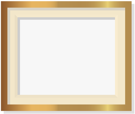 Glossy Decorative Golden Frame - Scalable Vector Graphics (512x512)