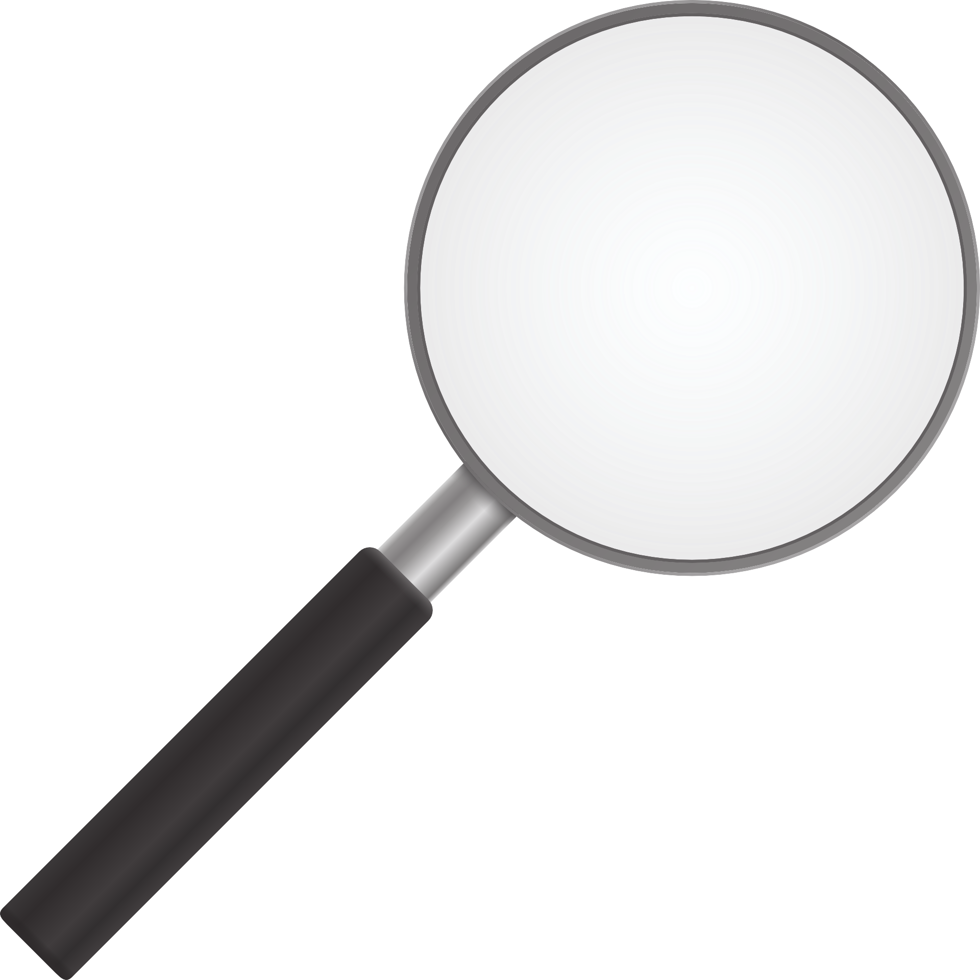 Magnifying Glass Clip Art - Magnifying Glass Transparent Background (1920x1920)