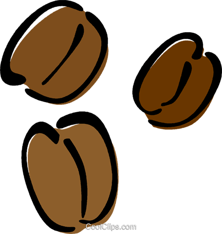 Coffee Beans Clipart Png (456x480)