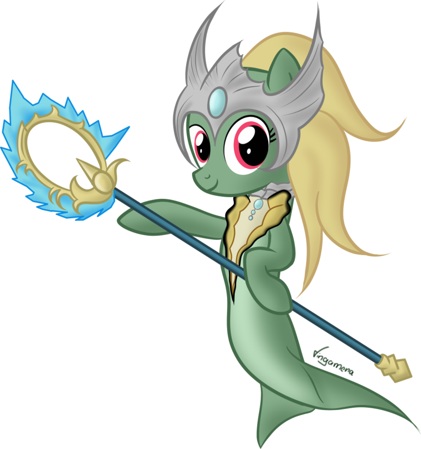 Vingamena, Crossover, League Of Legends, Lol, Merpony, - Digital Media Port (866x923)