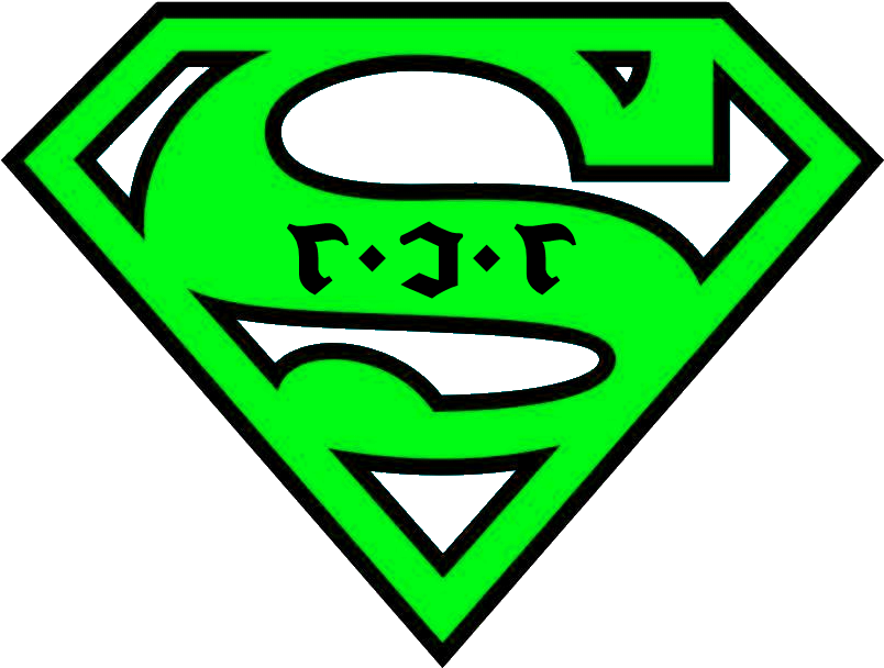 Poem & Prose Section Got Organized Once Again Now It's - Black Red Superman Logo (854x649)