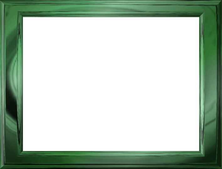 Green Frame By Lashonda1980 On Deviantart - Picture Frame (709x540)