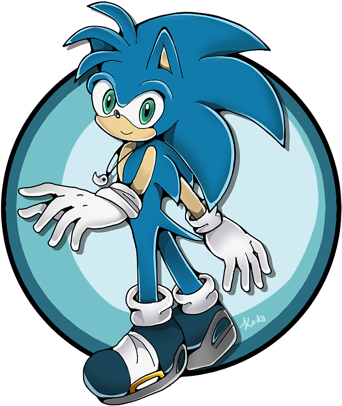 Koda-soda's Sonamy Child - Sonic's Son Flash (699x849)