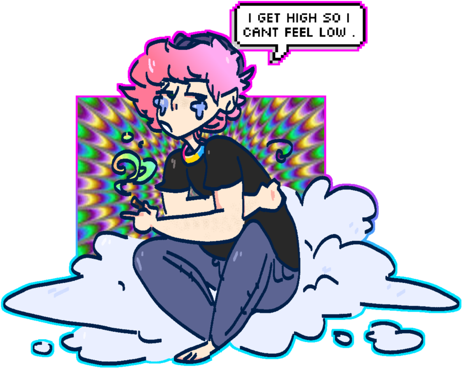 Sinnersarewinners Life Has Many Doors Edge Boy By Sinnersarewinners - Cartoon (1024x821)