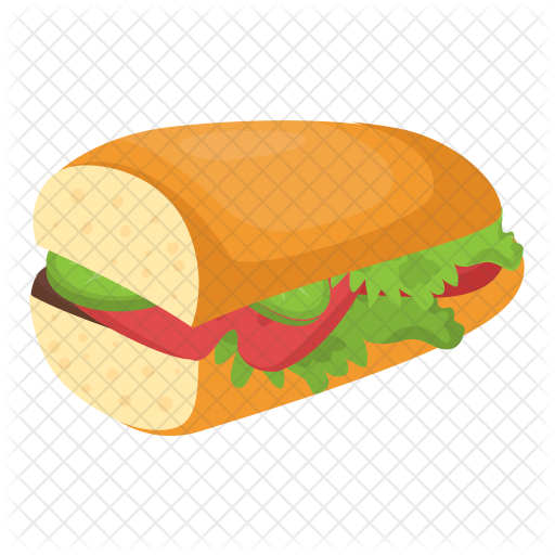 Sandwich Icon - Baguette (512x512)