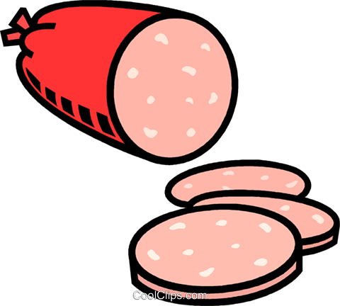 Sandwich Ham Cliparts - Sausage (480x432)