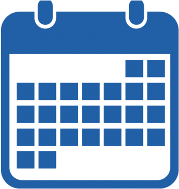 Edge Activities - Calendar Icon Png Blue (580x390)