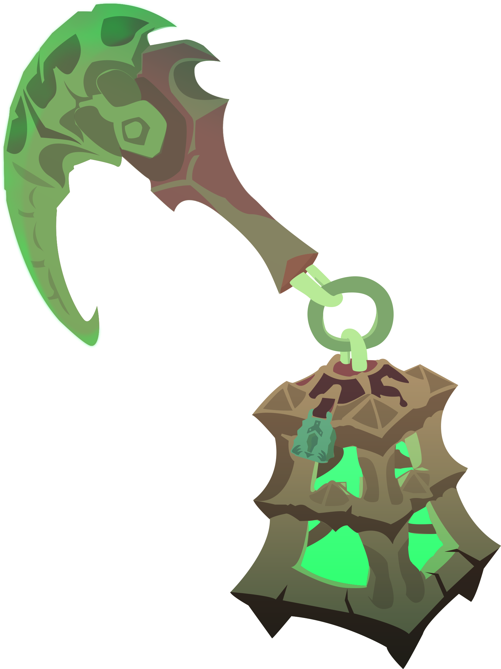 League Of Legends Lantern Riot Games Light - Thresh Hook And Lantern (1689x2251)