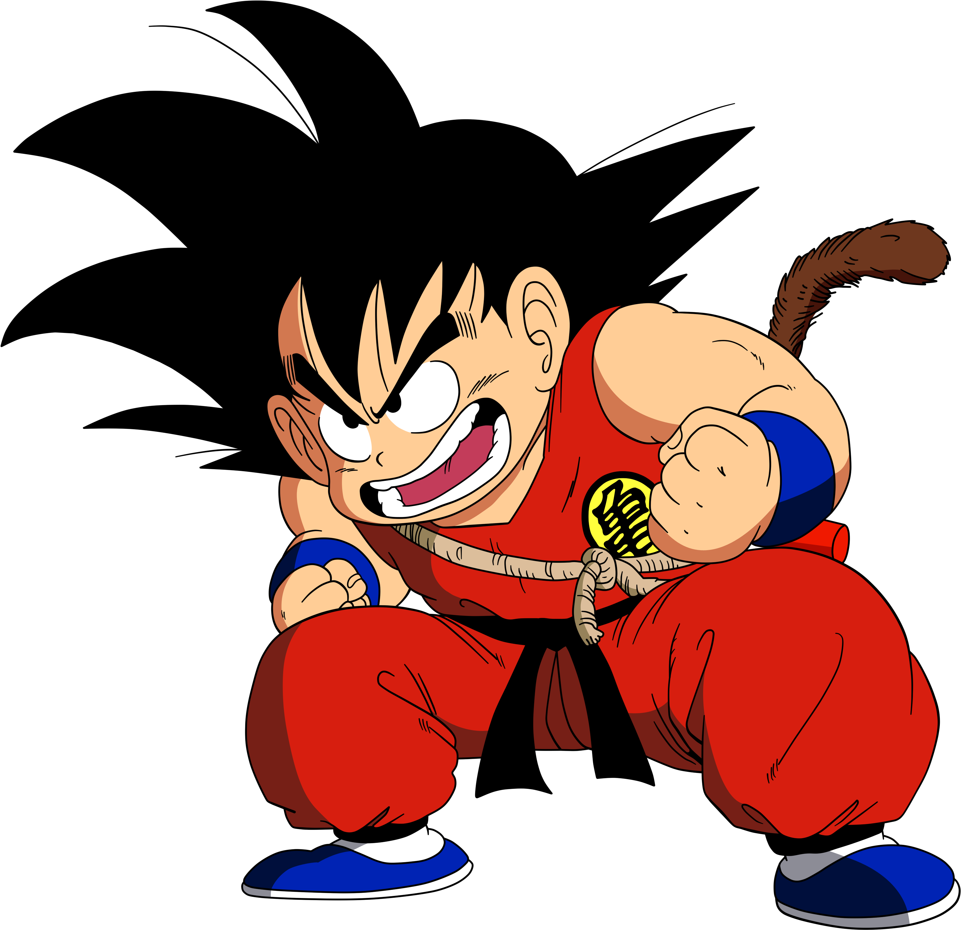 Dragon Ball Z Clipart 4 Star - Dragon Ball Z Rojo (3300x3170)