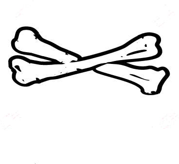 Iron Horse Brewery Logo Part Iron Horse Brewery Bones - Sketch (600x600)