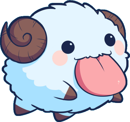 Cal Poly Slo League Of Legends Club - Cute Poro (450x423)