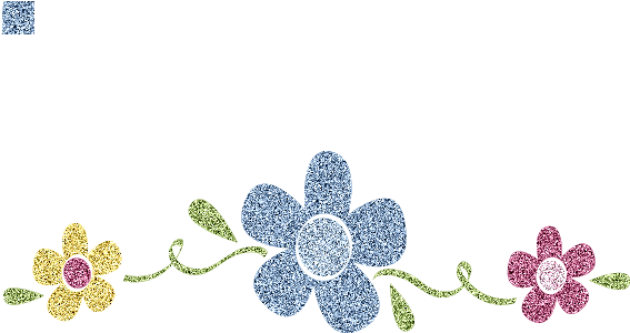 Flower Divider Clip Art (574x344)