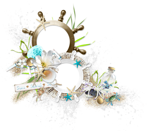 Scrapbook Kit, Digital Scrapbooking, Tube, Nautical - Clip Art (500x446)