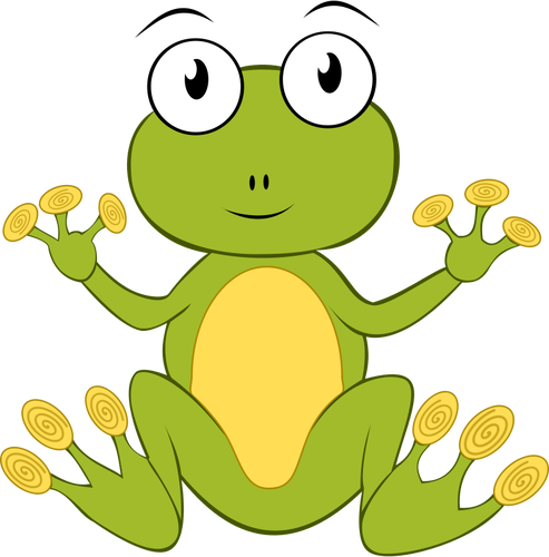 Frog Vector Graphics - Frog Vector Graphics (493x500)