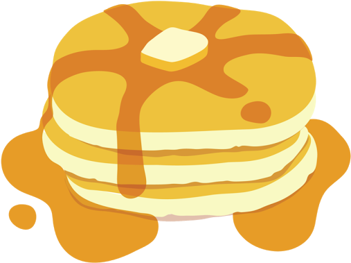 Pancake Breakfast Coffee Clip Art - If You Give A Pig A Pancake Clipart (1258x1258)