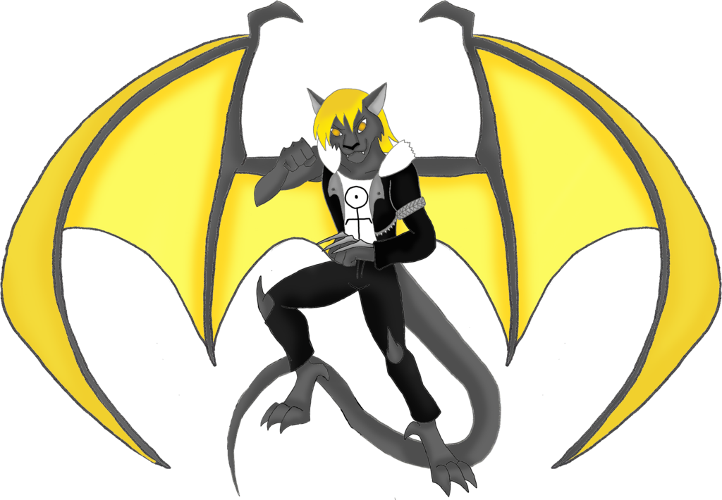 Kuneko Gargoyle By Crystal-rosewing - Male Gargoyles Oc (1024x710)