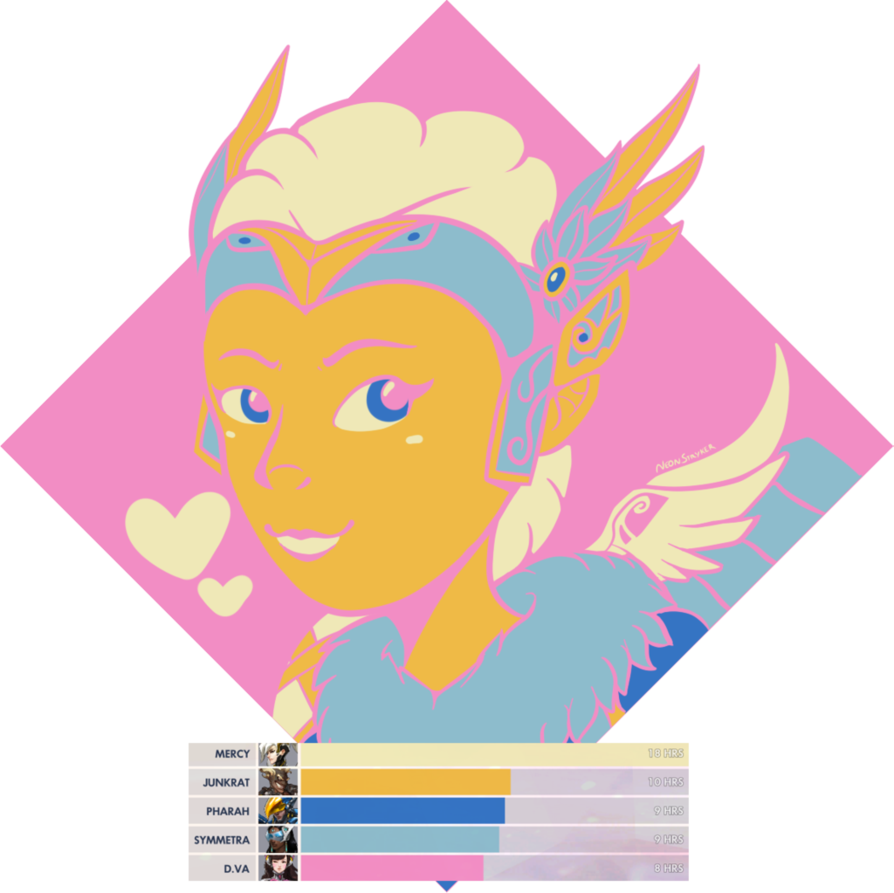 Overwatch Main Colour Palette Challenge By Neonstryker - Overwatch Colour Palette Challenge (894x893)