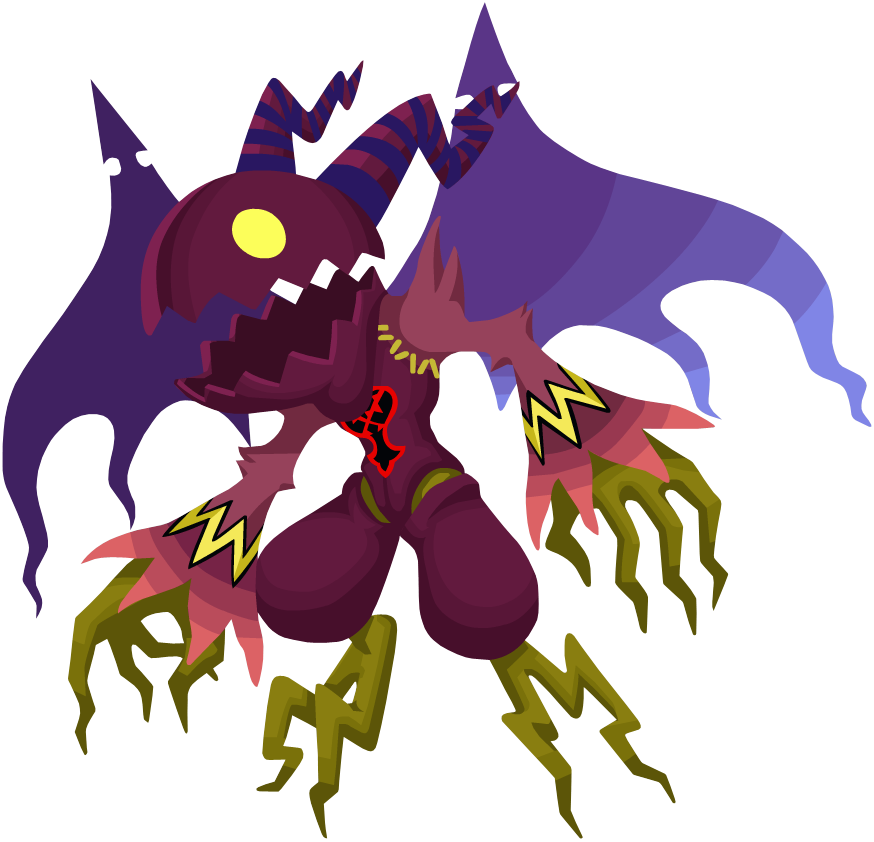 Gargoyle Khx - Kingdom Hearts Heartless Wings (874x842)