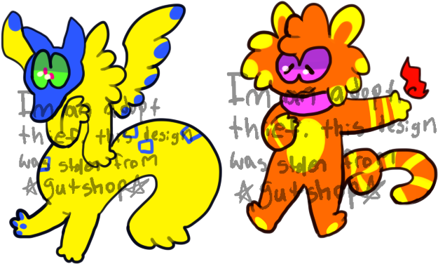 Random Palette Designs 2/2 Open By Gutshop - Cartoon (656x398)