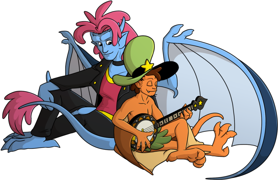 Wander Over Gargoyles By Whimsy-floof - Cartoon (1024x655)