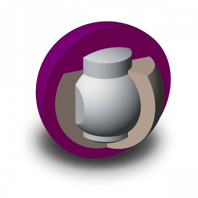 Violet Gargoyle - Vase (660x660)
