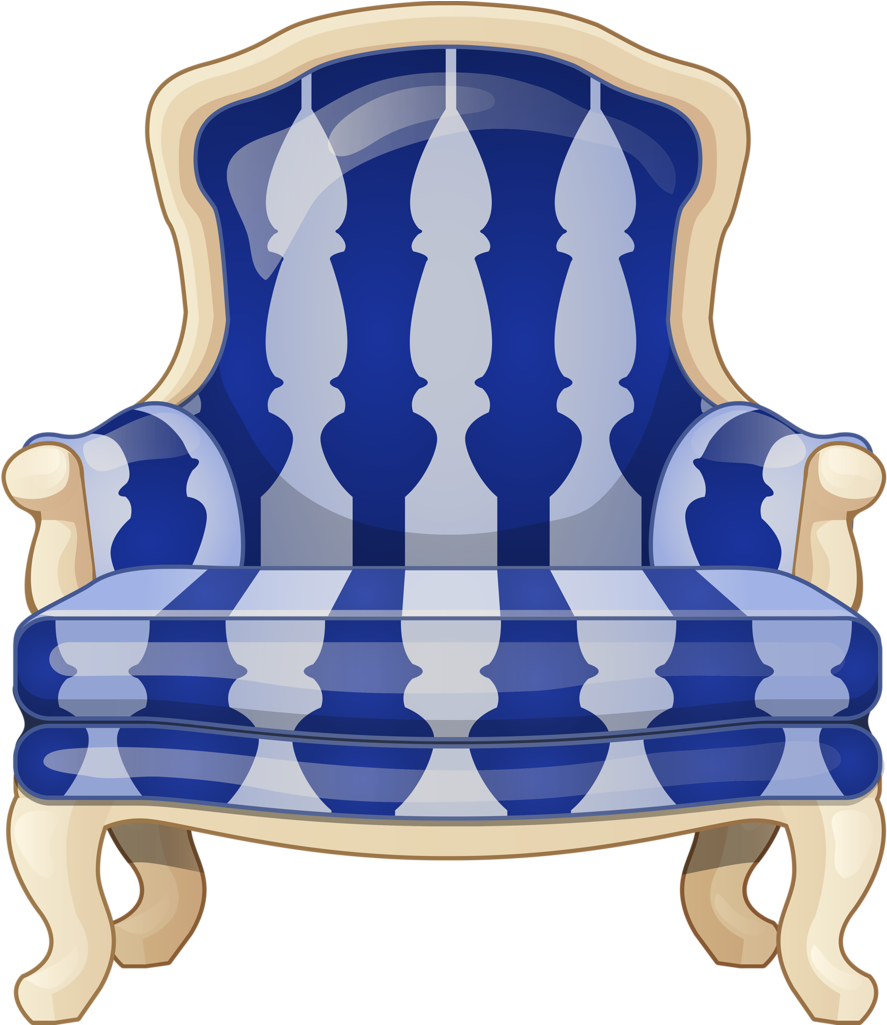 Armchair Clipart House Ware - Clip Art (916x1024)