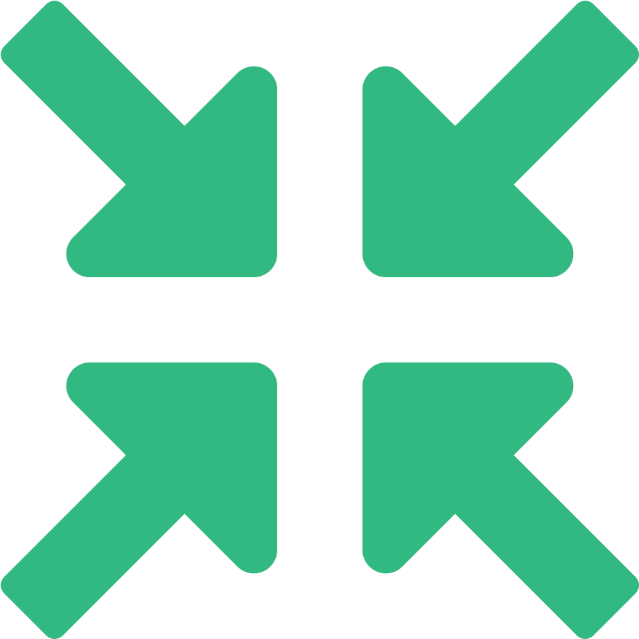 Exit Full Screen Icon (962x962)