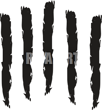 There Is 52 Cat Claw Mark Free Cliparts All Used For - Claw (335x361)