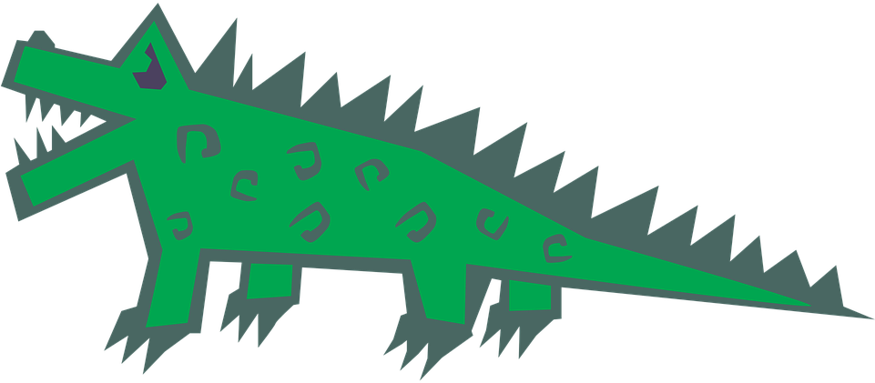 Claws Clipart Aligator - Crocodiles (960x480)