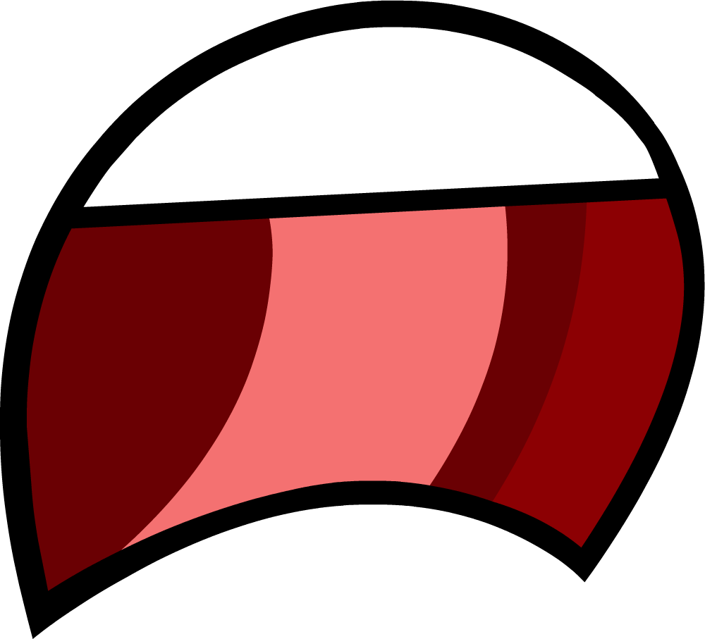 Mouth L - Object Show Mouth (1000x907)