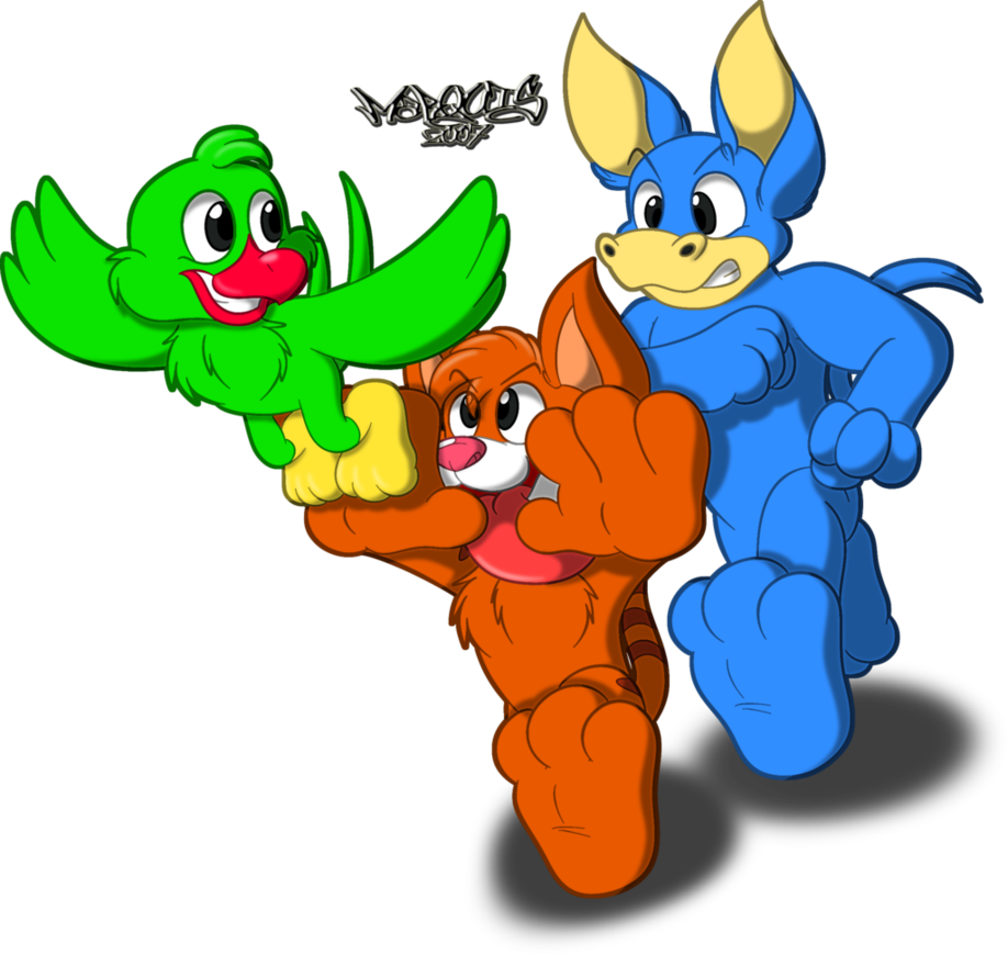 Toony Chase By Marquis2007 - Cat & Keet Deviantart (2346x2223)