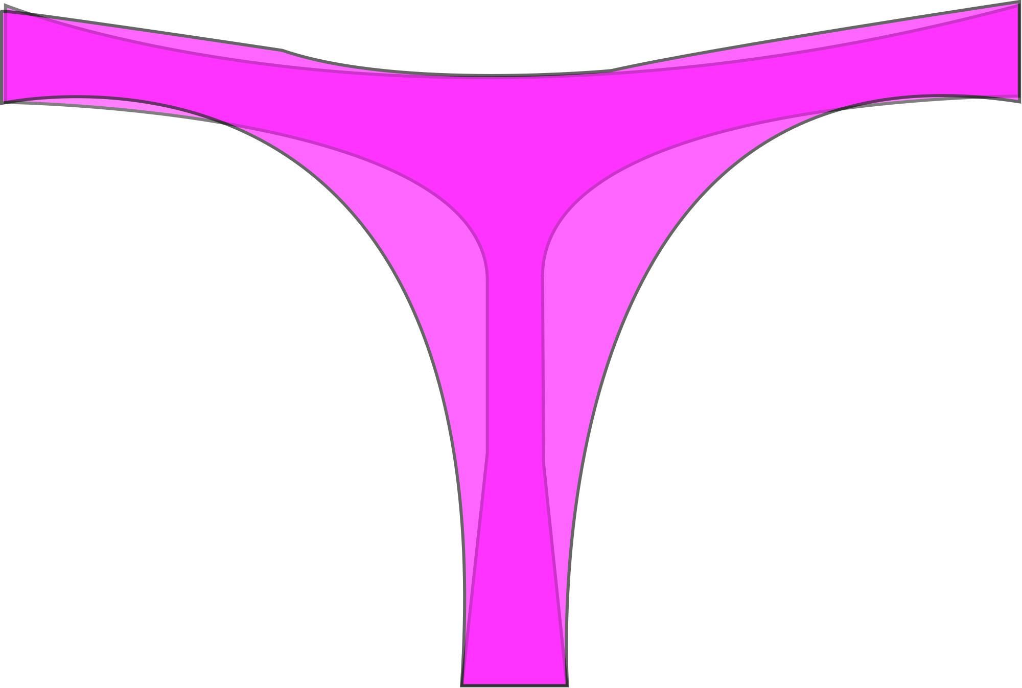 Файл - Thong - Svg - Thong Sewing Pattern Free (2000x1347)