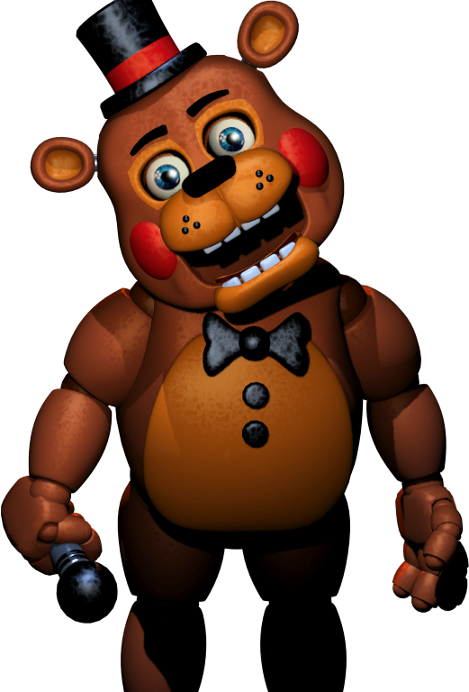 Toy Freddy With Fixed Lighting And Eyes By Shaddow24 - Toy Freddy Fnaf (521x768)