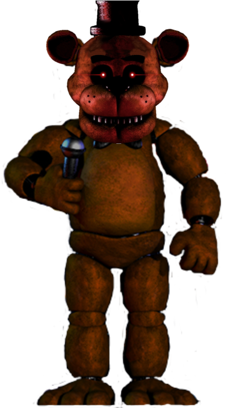 Fnaf The Silver Eyes Freddy Full Body By Fnatirfanfullbodies - Spring Bonnie Fnaf 1 (470x813)