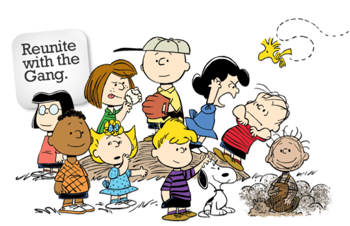 Gang And Peanuts Image - Peanuts Characters (500x350)