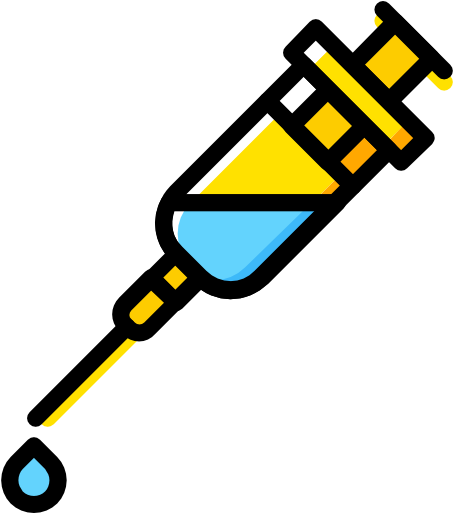 Syringe Free Icon - Drugs Vector Png (512x512)