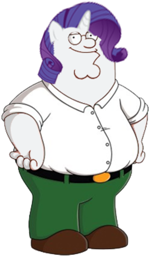 Edit, Family Guy, Human, Peter Griffin, Rarity, Safe, - Peter Griffin Family Guy (343x800)