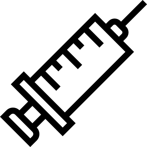 Syringe Free Icon - Seringue Icone (512x512)