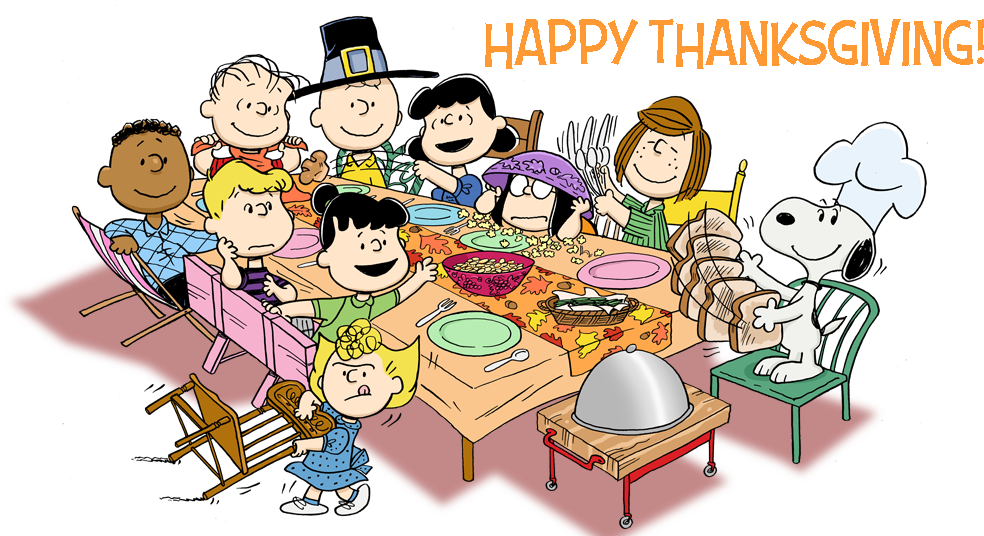 Peanuts By Charles M - Thanksgiving 2017 Charlie Brown (1032x540)