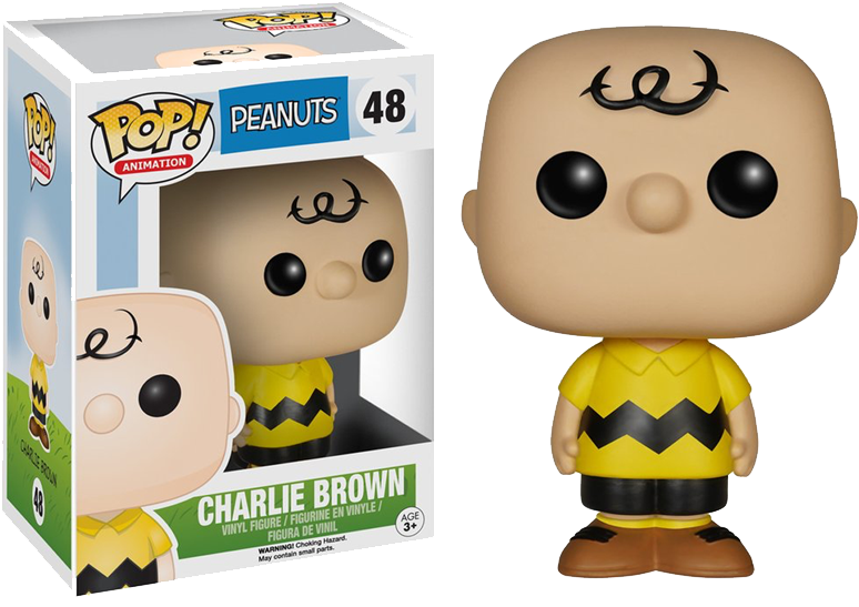 Vinyl Peanuts - Charlie Brown - Pop Figure Charlie Brown (800x800)