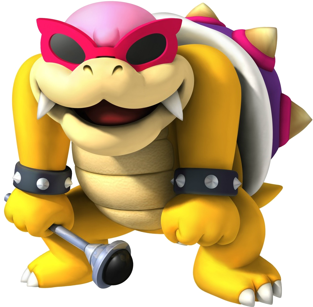 Roy Koopa - Larry Koopa New Super Mario Bros Wii (1168x1086)