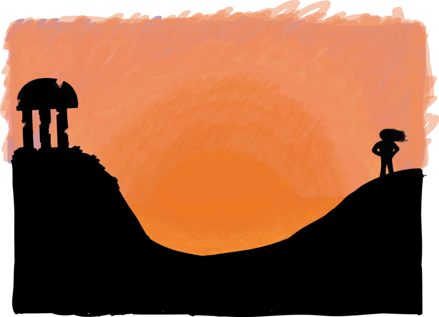 Greek Mythological Background By Supermuts - Greek Myth Background (900x650)