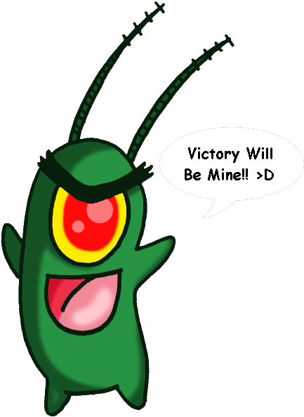 Plankton By Kawaiikittee88 On Deviantart - Karen Kisses Plankton (467x612)