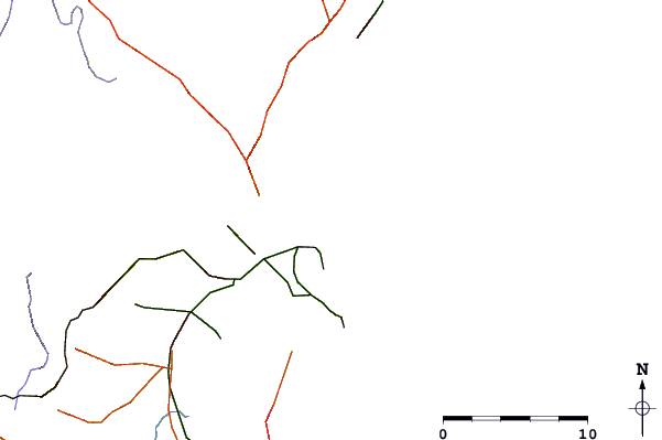 Routes Et Rivières À Proximité Wollongong South Beach - Plot (601x399)