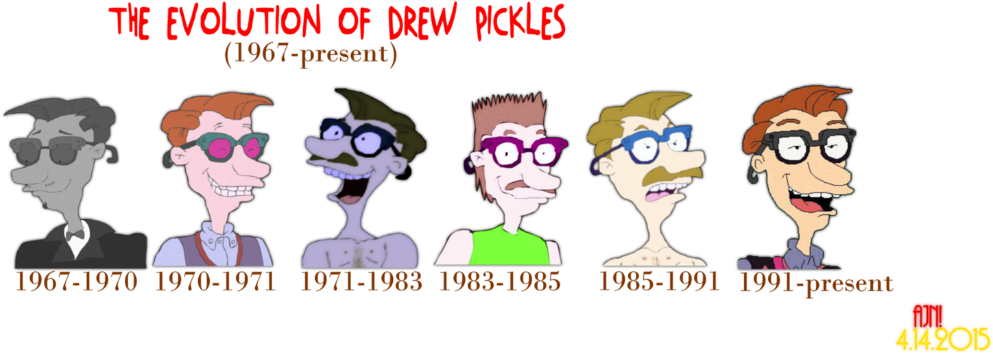 Homo Sapiens Human Behavior Clip Art - Drew Pickles All Grown Up (1511x528)